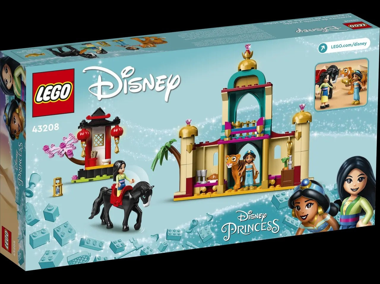 LEGO Disney Jasmine and Mulan's Adventure 43208