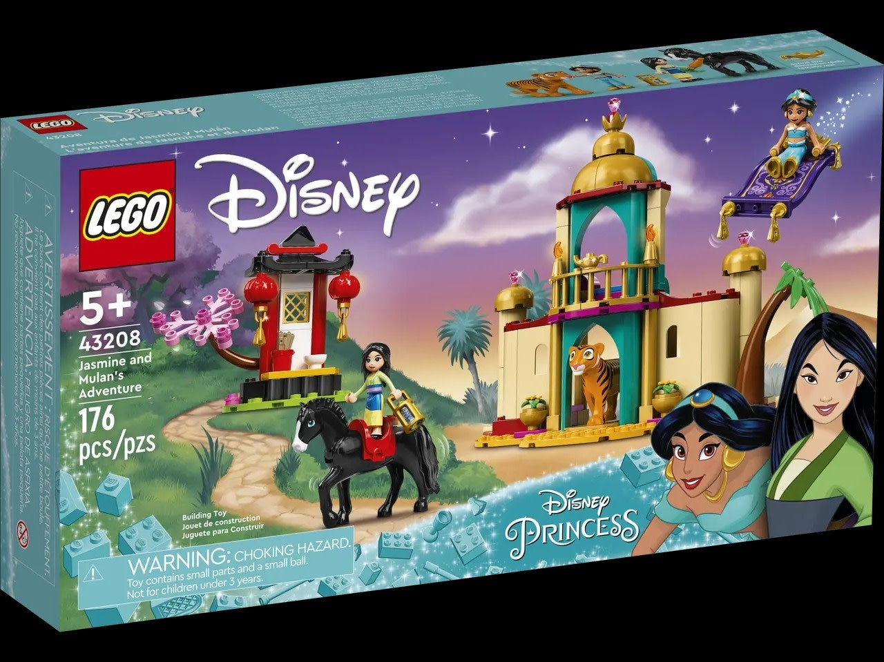 LEGO Disney Jasmine and Mulan's Adventure 43208