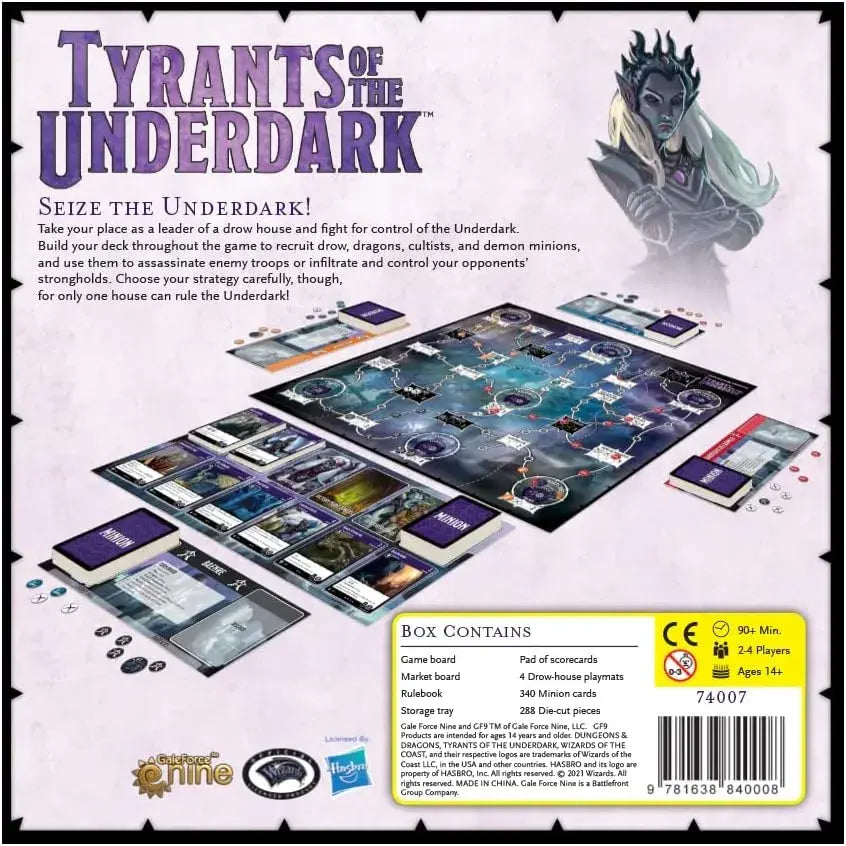 Tyrants of the Underdark: Dungeons & Dragons Board Game