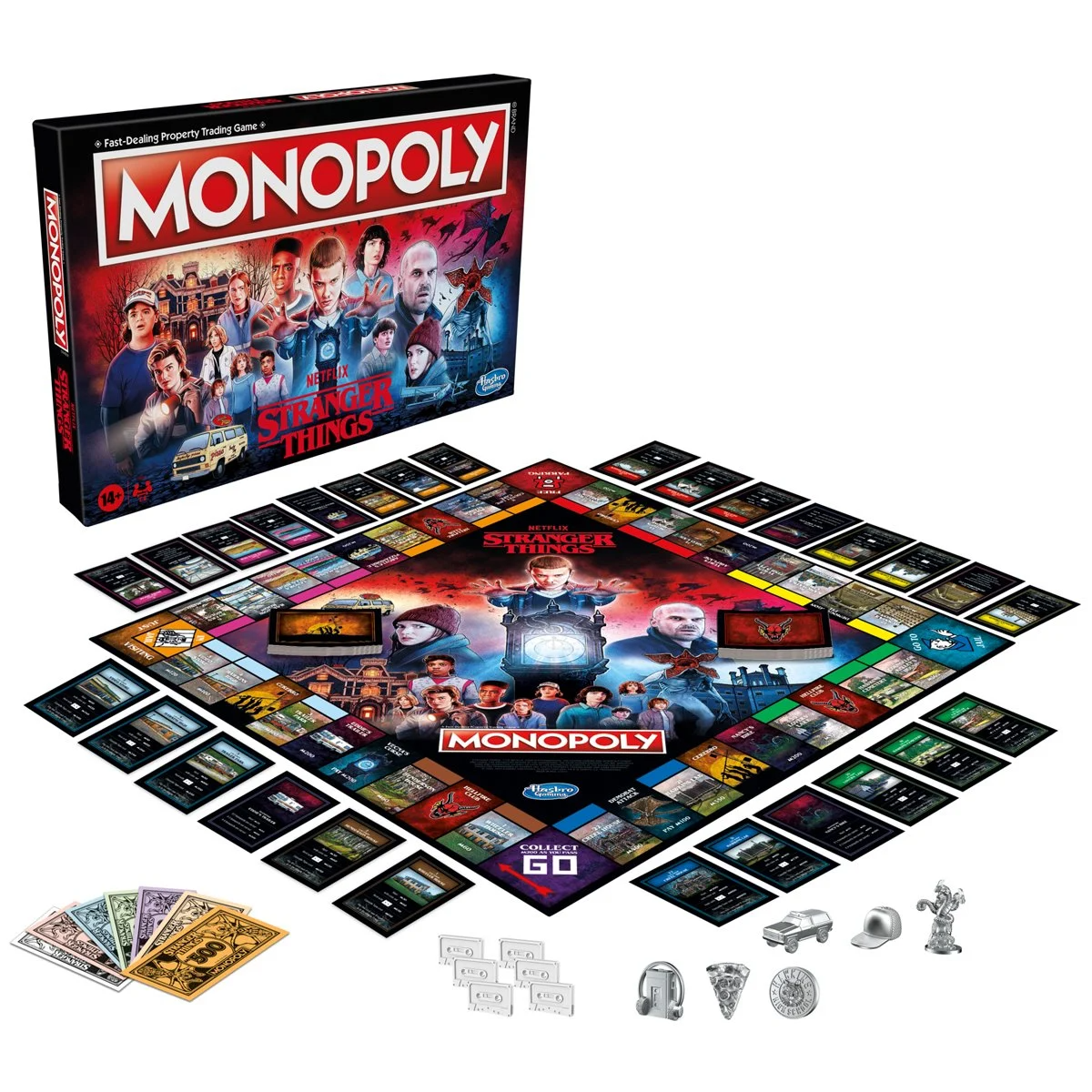 Stranger Things 4 Edition Monopoly Game