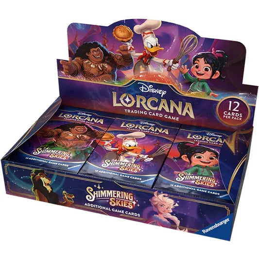 Disney Lorcana TCG: Shimmering Skies Booster Box (24 Packs)