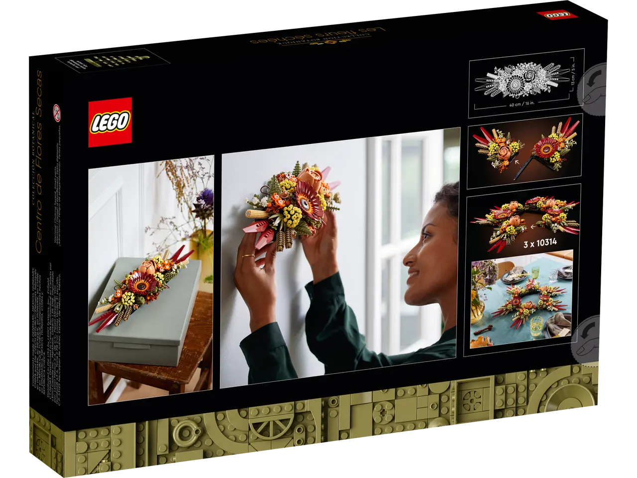 LEGO Icons: Dried Flower Centerpiece 10314