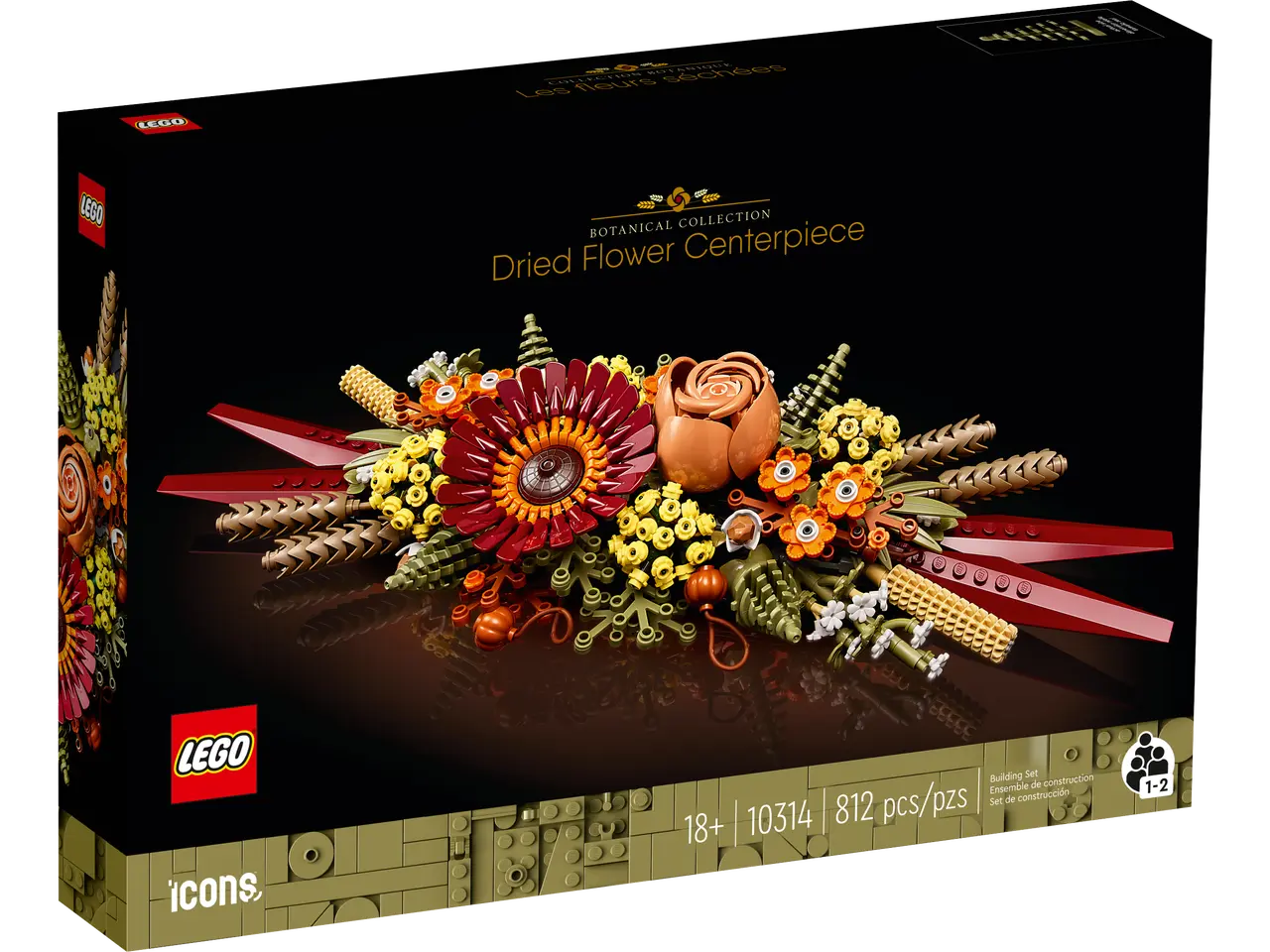 LEGO Icons: Dried Flower Centerpiece 10314