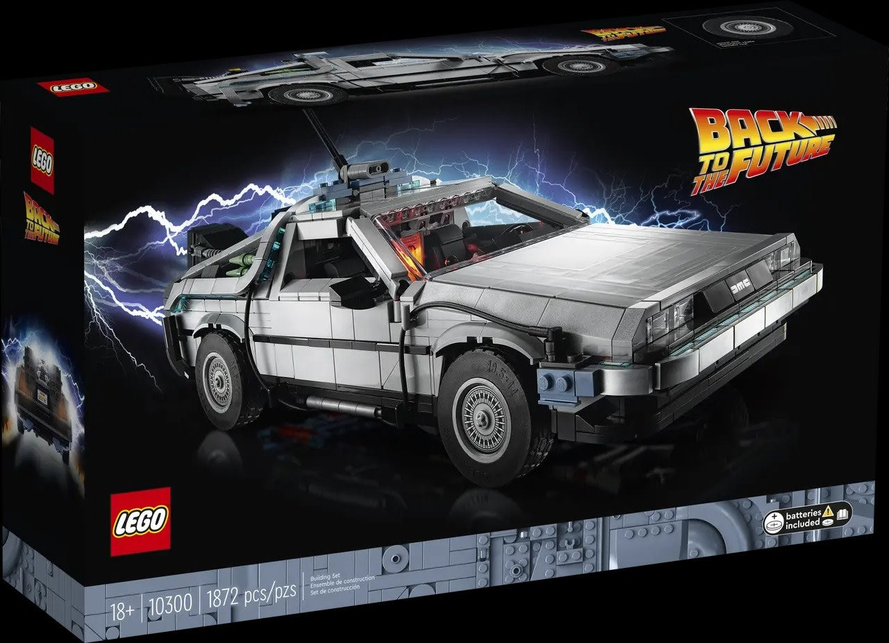 LEGO Icons Back to The Future Time Machine 10300