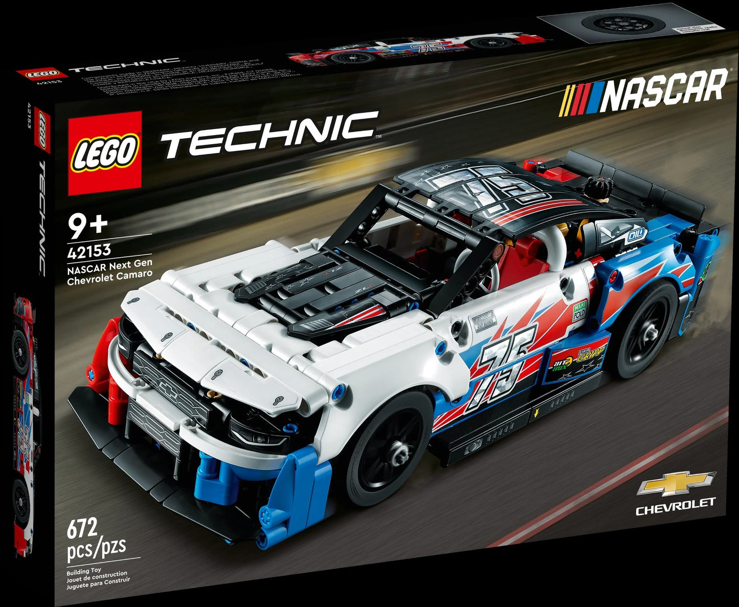 LEGO Technic NASCAR Next Gen Chevrolet Camaro ZL1 42153