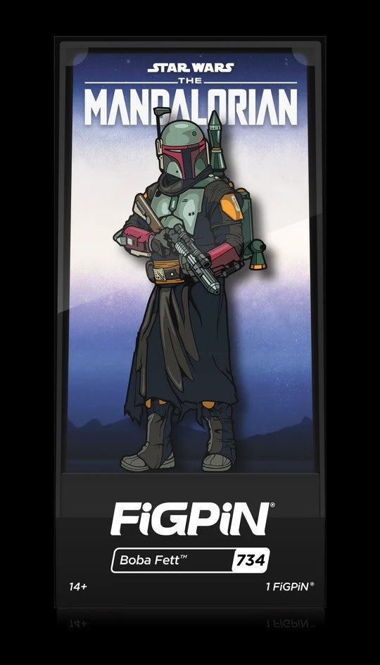 FiGPiN Star Wars The Mandalorian Boba Fett