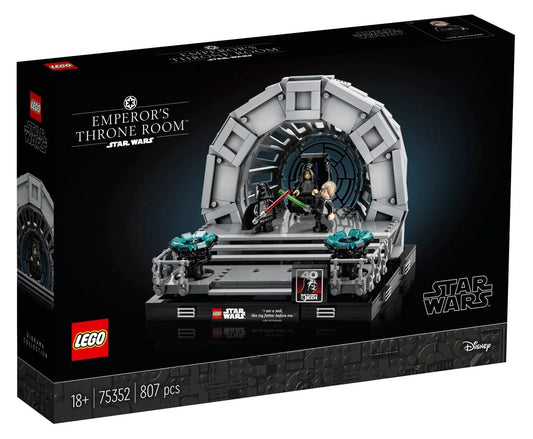 LEGO Star Wars: Emperor's Throne Room Diorama 75352