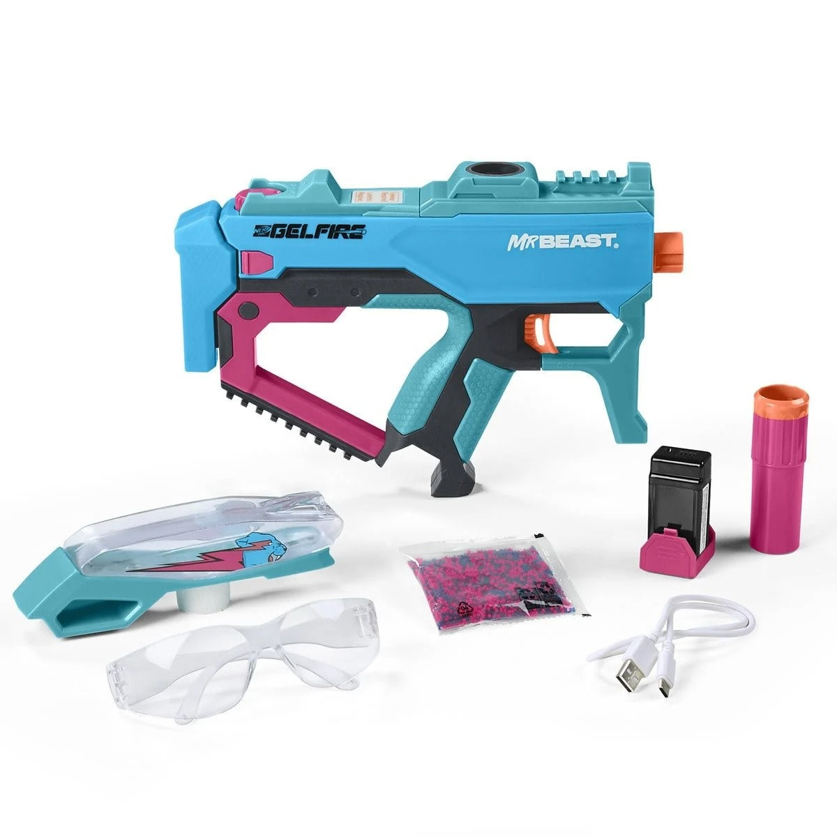 NERF Pro Gelfire X Mr Beast Blaster