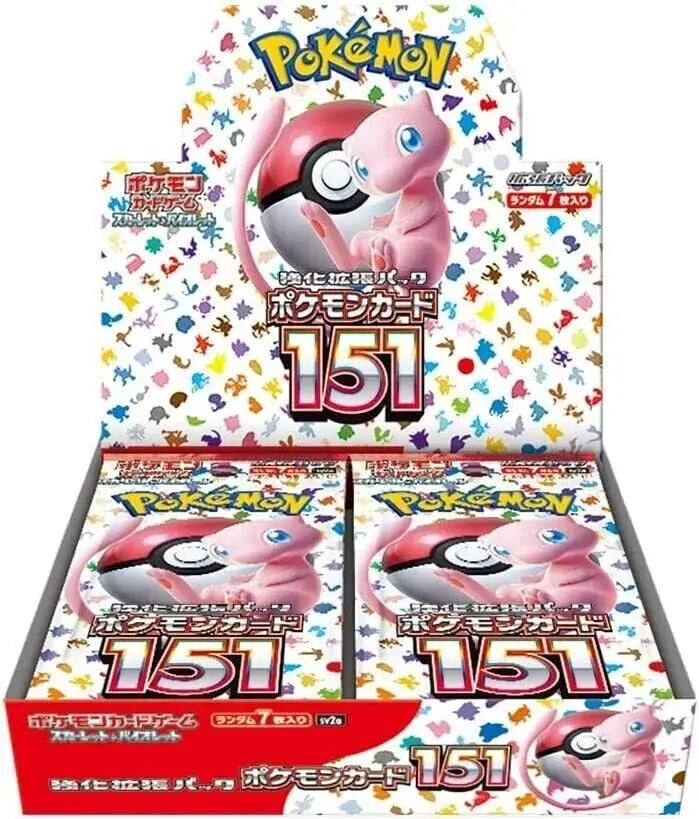 Pokemon TCG: Japanese 151 sv2A Booster Box