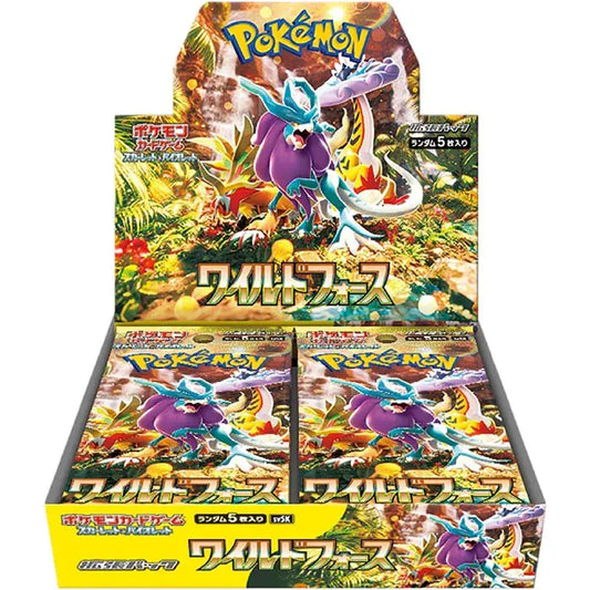 Pokemon TCG: Japanese Wild Force sv5K Booster Box