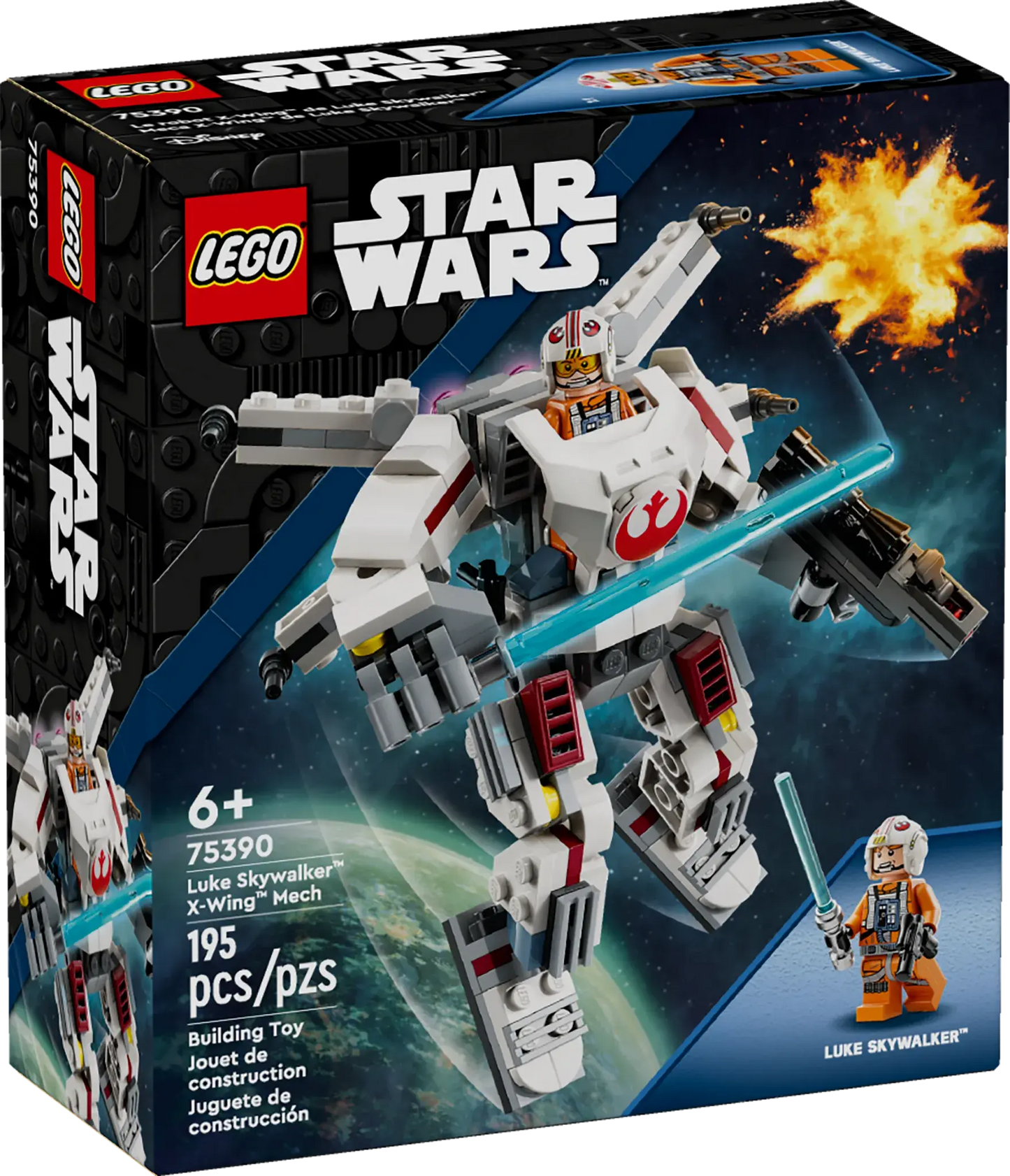 LEGO Star Wars Luke Skywalker X-Wing Mech 75390