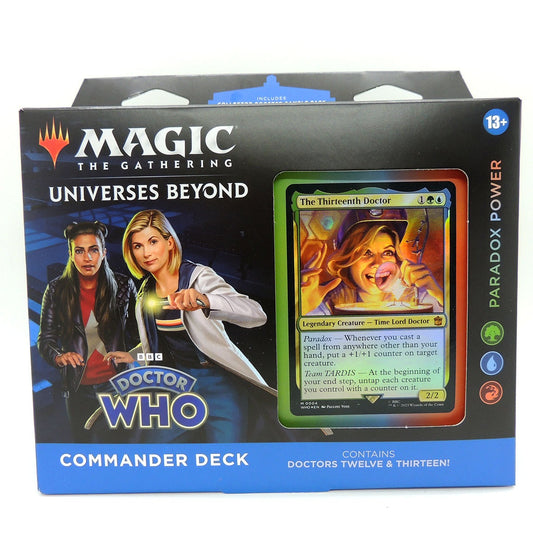 Magic: The Gathering Doctor Who Commander Deck Paradox Power