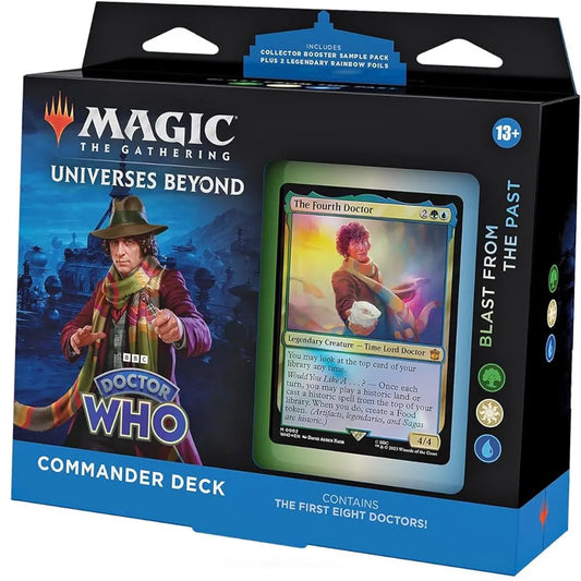 Magic: The Gathering Doctor Who Commander Deck Blast From The Past