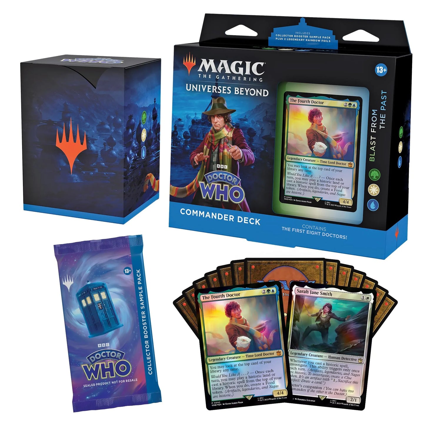 Magic: The Gathering Doctor Who Commander Deck Blast From The Past