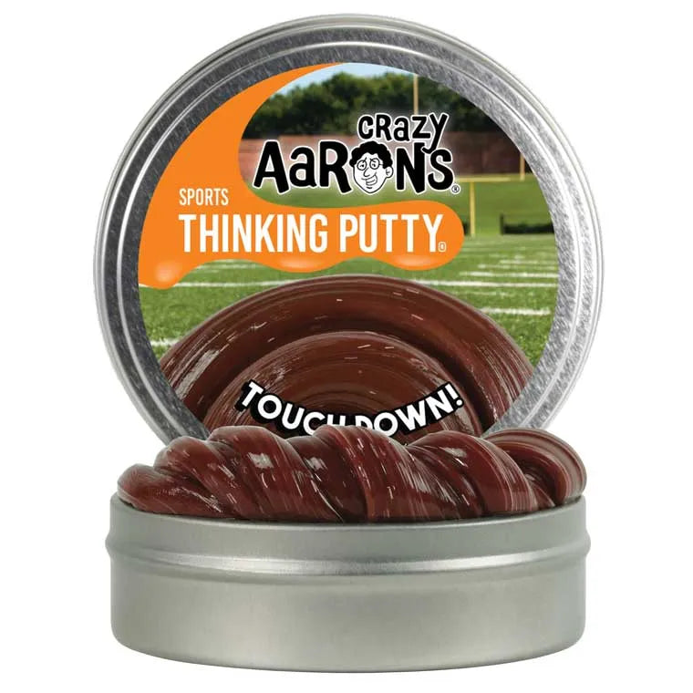 Crazy Aaron's Football Field Goal Touchdown Thinking Putty