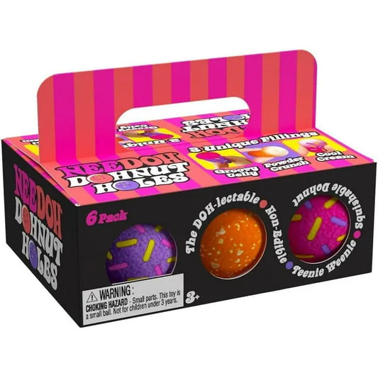 NeeDoh Donut Holes Teenie 6-Pack