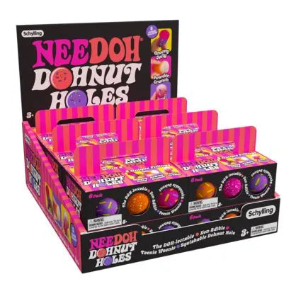 NeeDoh Donut Holes Teenie 6-Pack