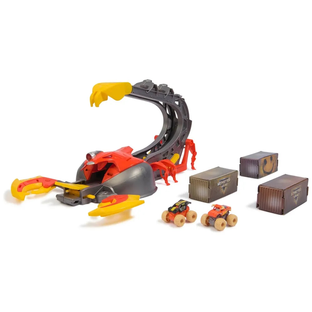 Monster Jam El Toro Loco Venom Velocity Scorpion Playset