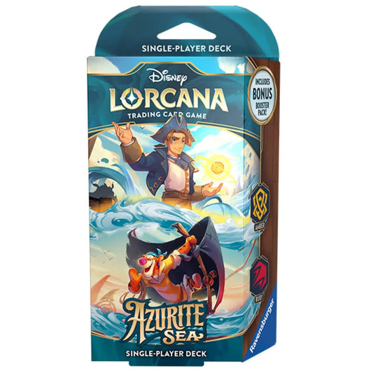 Disney Lorcana TCG: Azurite Sea Starter Deck - Amber & Ruby