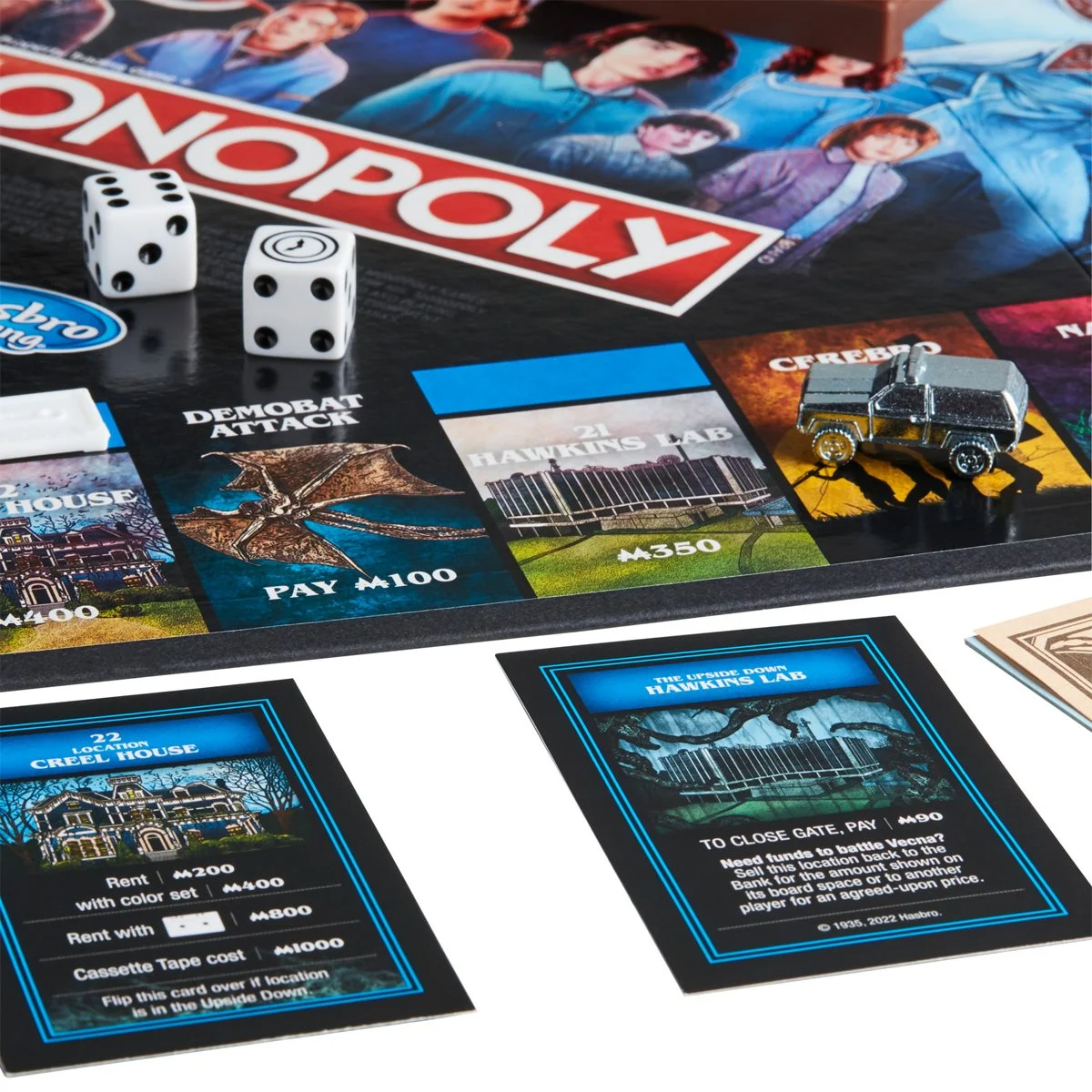 Stranger Things 4 Edition Monopoly Game