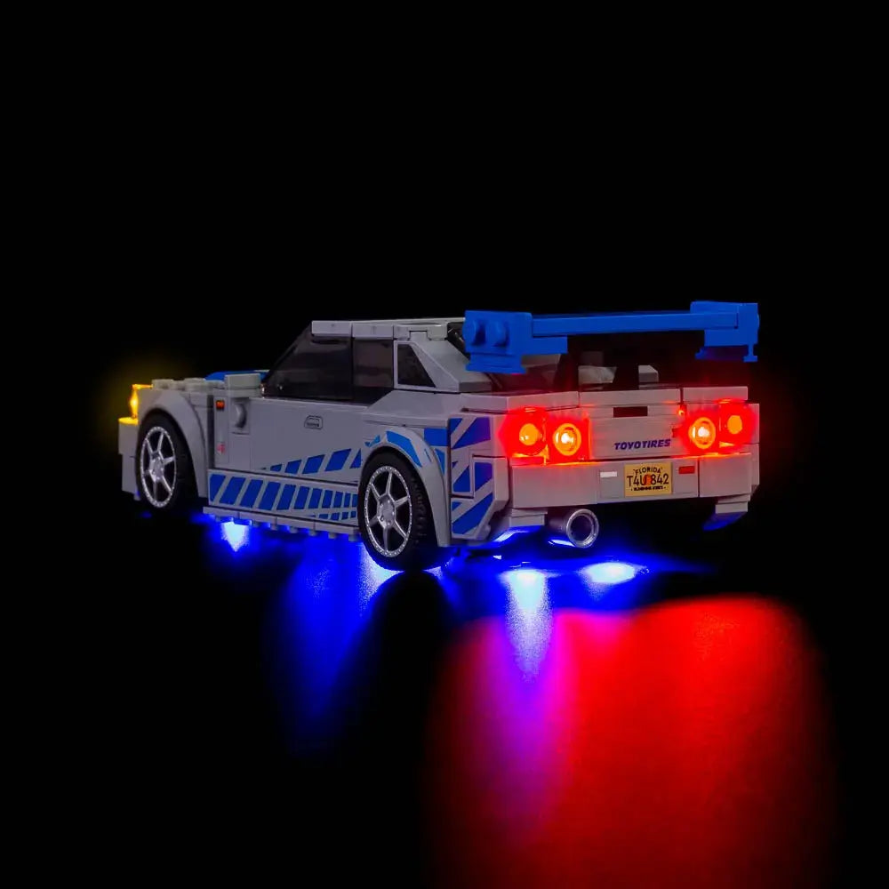 LEGO Speed Champions Nissan Skyline GT-R (R34) #76917 Light Kit