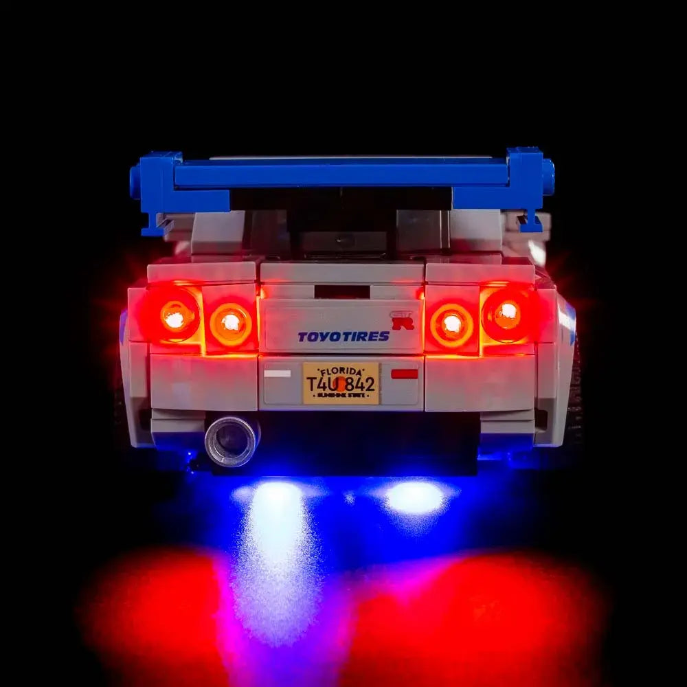 LEGO Speed Champions Nissan Skyline GT-R (R34) #76917 Light Kit