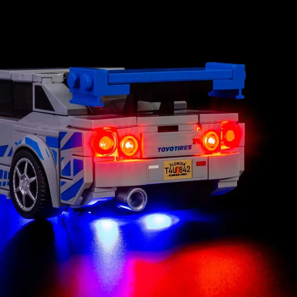 LEGO Speed Champions Nissan Skyline GT-R (R34) #76917 Light Kit