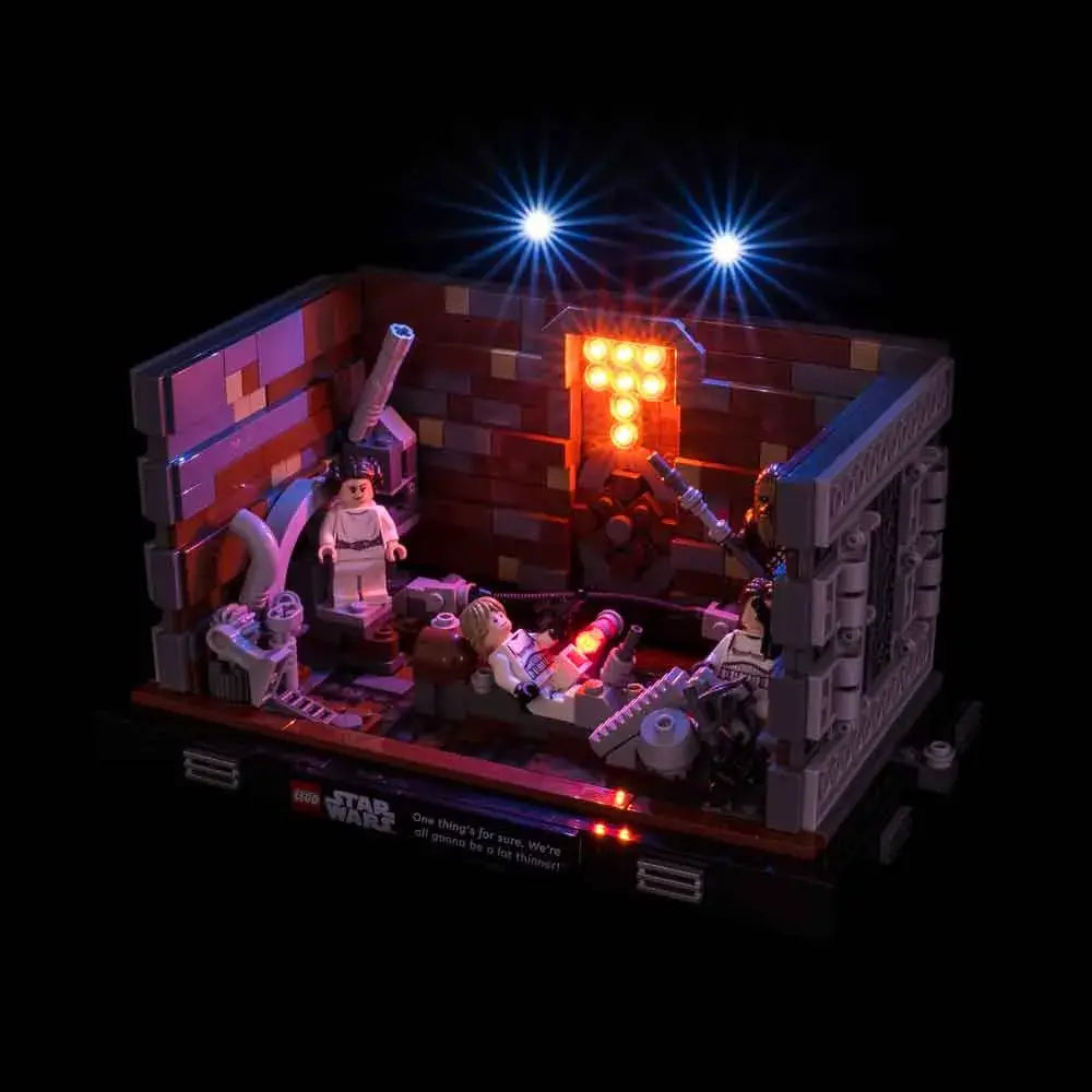 LEGO Death Star Trash Compactor Diorama #75339 Light Kit