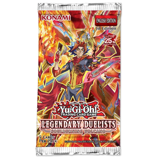 Yu-Gi-Oh!: Legendary Duelists Soulburning Volcano - Booster Box 1st Edition