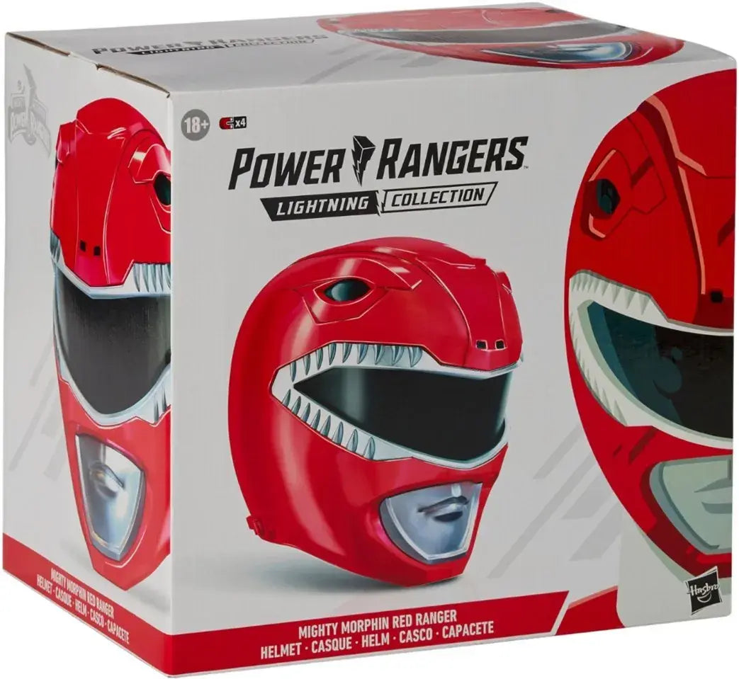 Power Rangers Mighty Morphin Lightning Collection Red Ranger Wearable Helmet ( Jason Lee Scott)