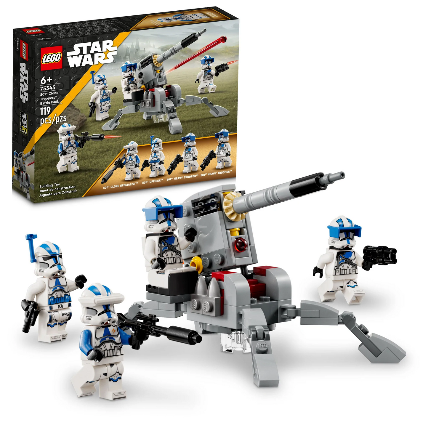 LEGO Star Wars 75435 501st Clone Troopers Battle Pack 75345