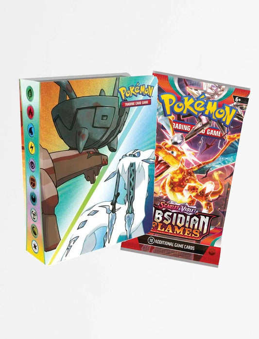 Pokemon TCG: Obsidian Flames Mini Portfolio & Booster Pack