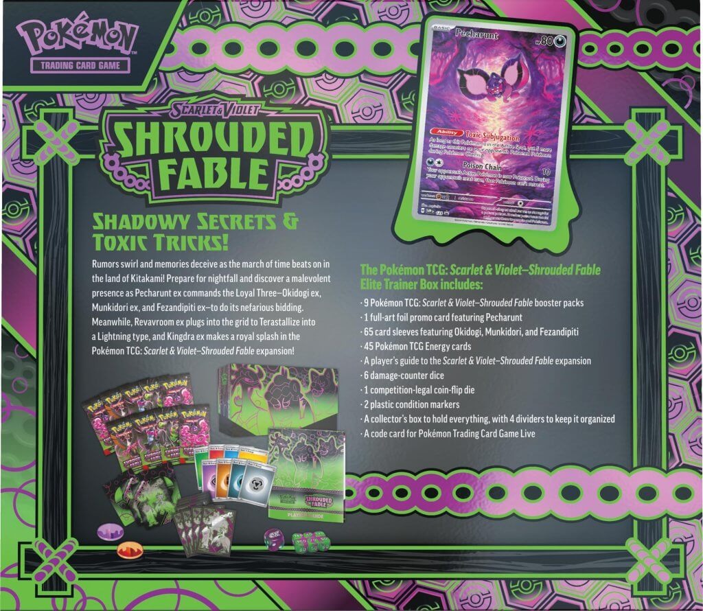 Pokemon TCG: Shrouded Fable Elite Trainer Box