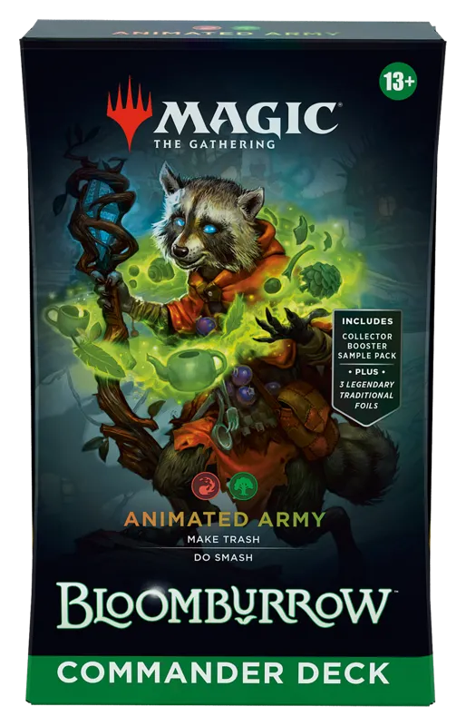 Magic: The Gathering Bloomburrow Commander Deck – Animated Army