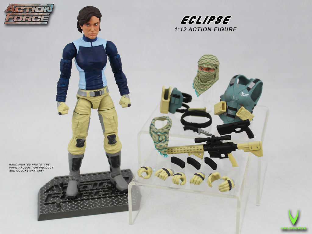 Valaverse Action Force Eclipse 1/12 Scale Action Figure - Series 3