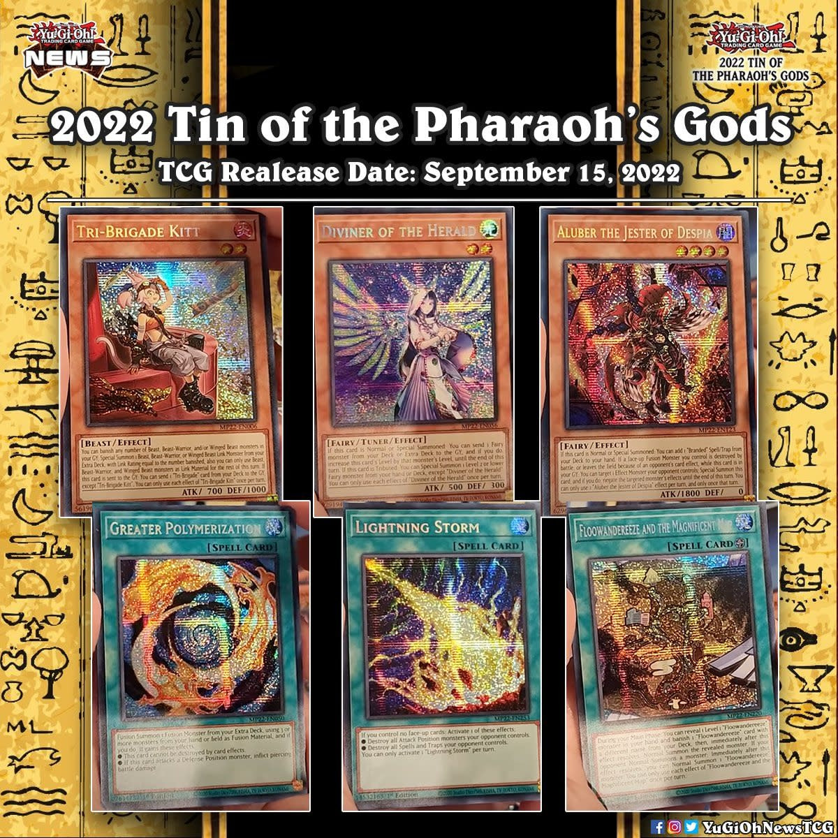 Yu-Gi-Oh! 2022 Tin of the Pharaoh's Gods