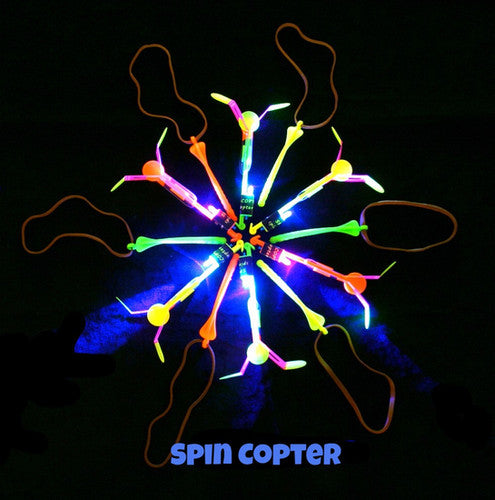 Spin Copter LED - Light up the Night! White