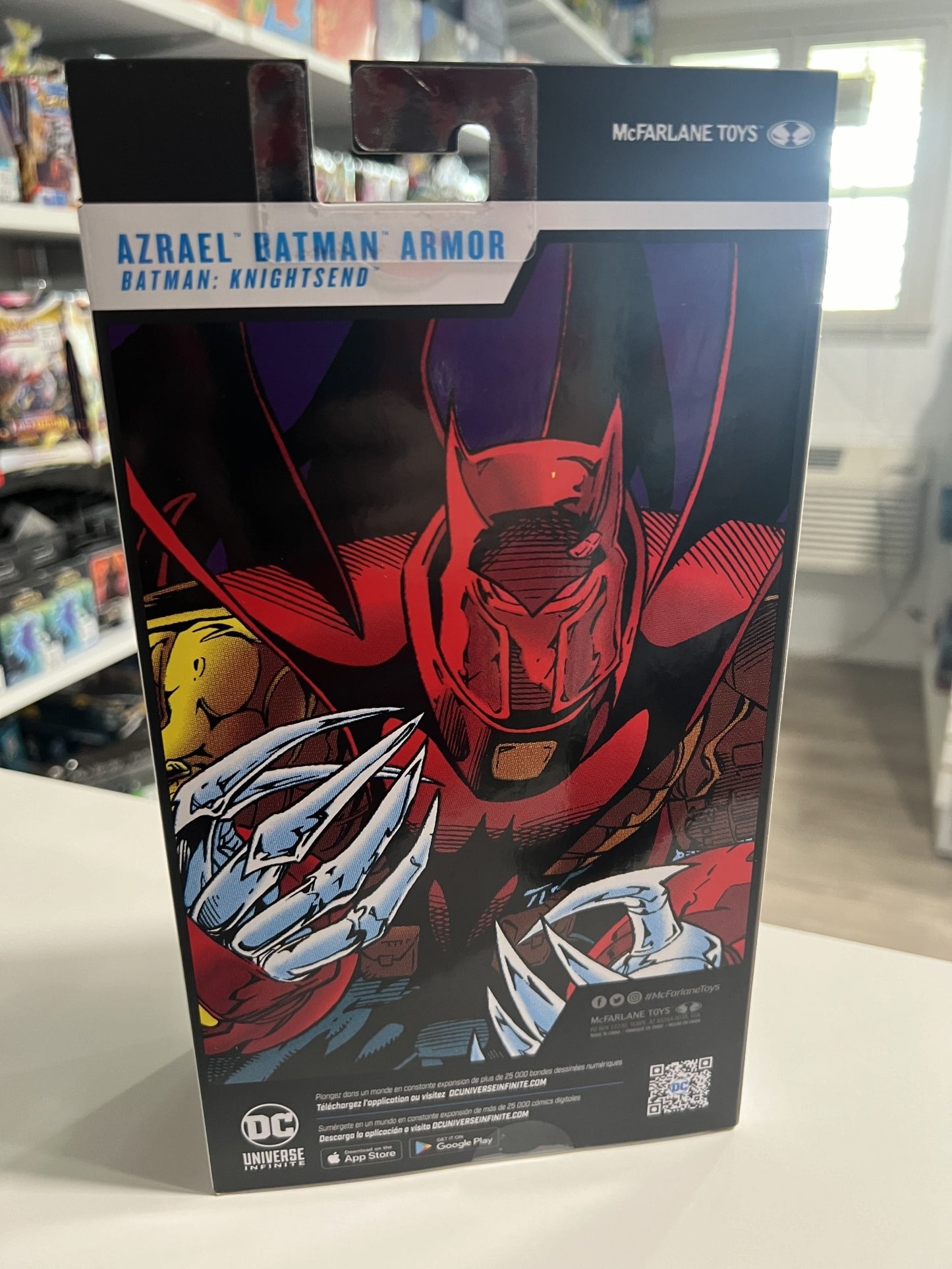 PLATINUM EDITION Azrael Batman Armor McFarlane DC Multiverse Factory Sealed