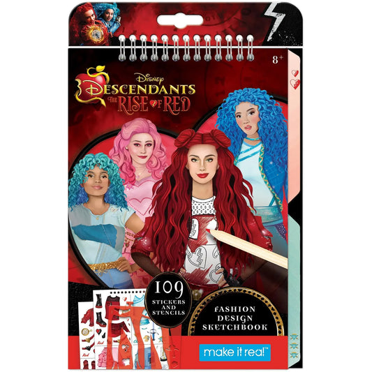 Descendants 4 Rise of Red Fashion Sketchbook