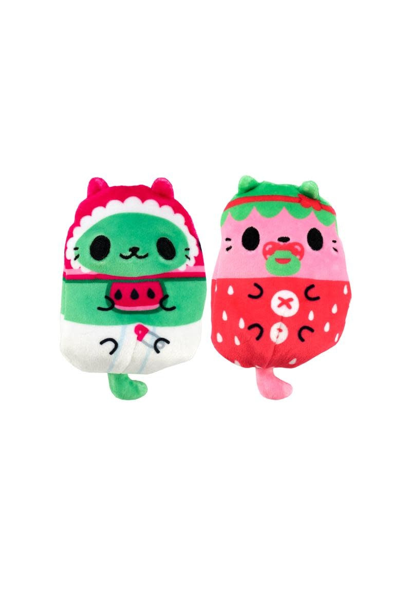 Cats Vs. Pickles Surprise Plush Kittens vs Gherkins Mystery Pack (2 Cats OR 2 Pickles)