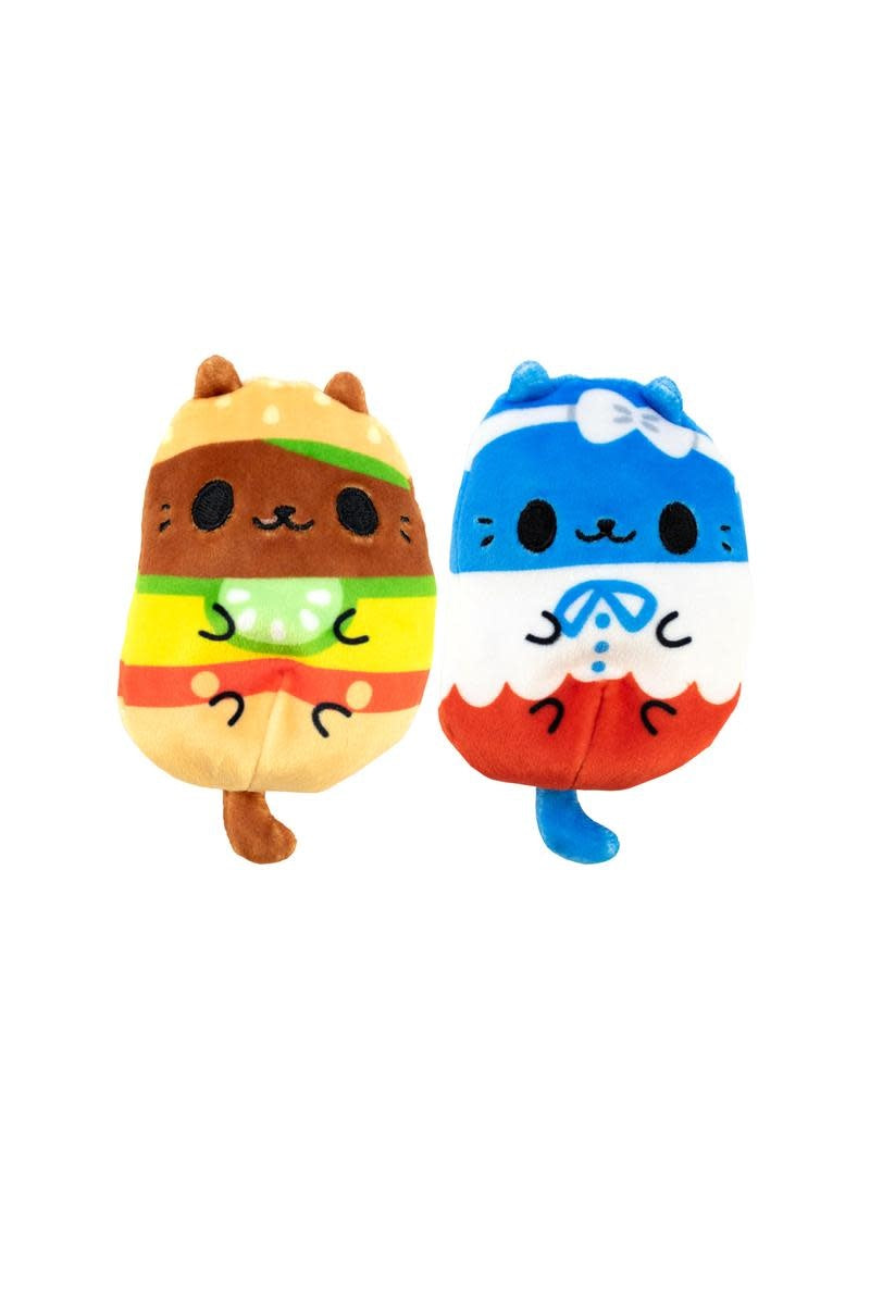 Cats Vs. Pickles Surprise Plush Kittens vs Gherkins Mystery Pack (2 Cats OR 2 Pickles)