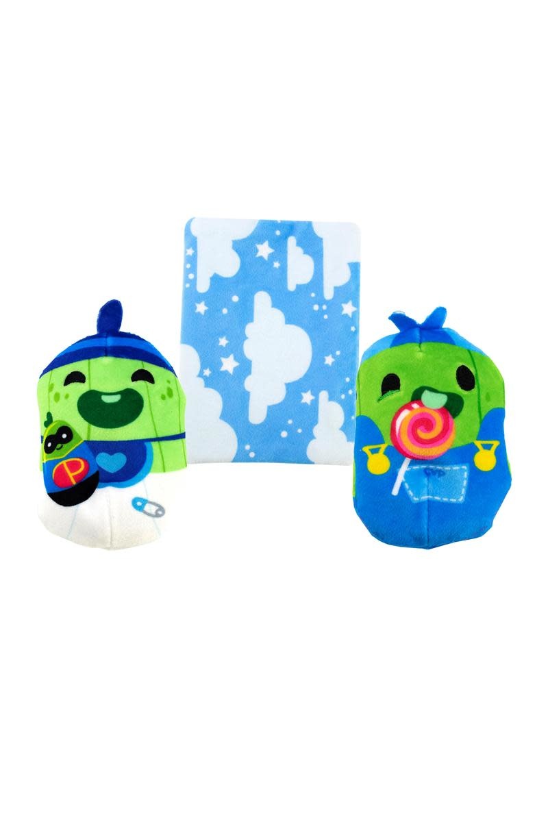 Cats Vs. Pickles Surprise Plush Kittens vs Gherkins Mystery Pack (2 Cats OR 2 Pickles)