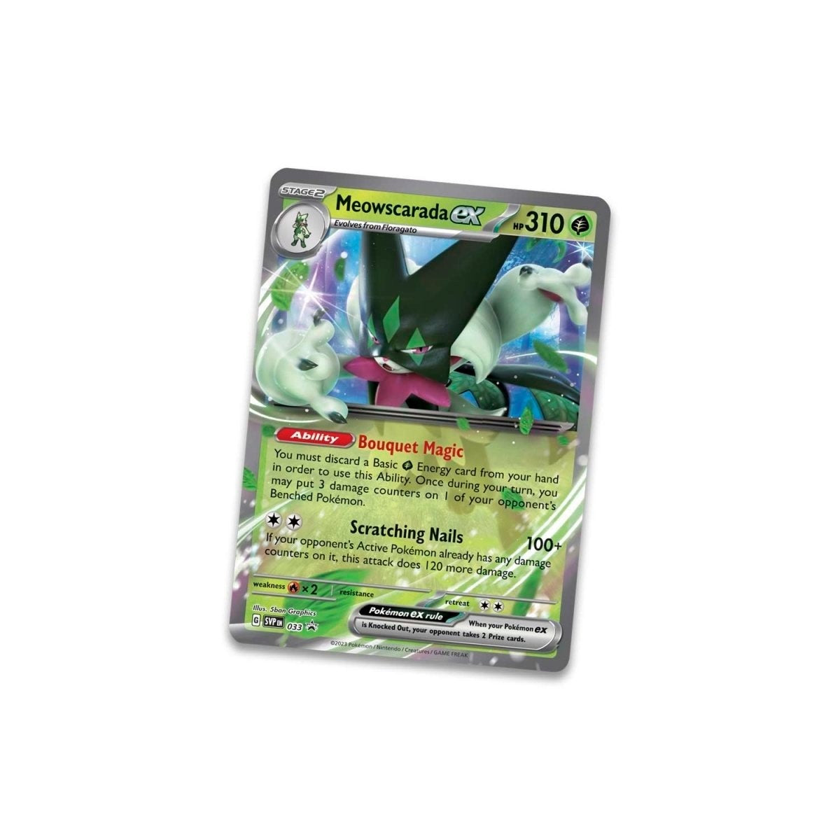 Pokemon TCG: Paldea Partners Tin - Meowscarada ex