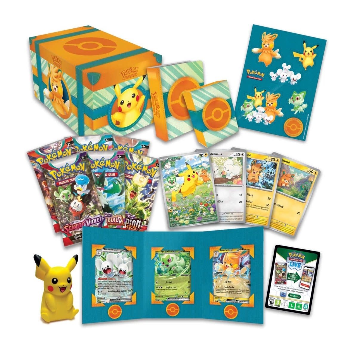 Pokemon TCG: Paldea Adventure Chest