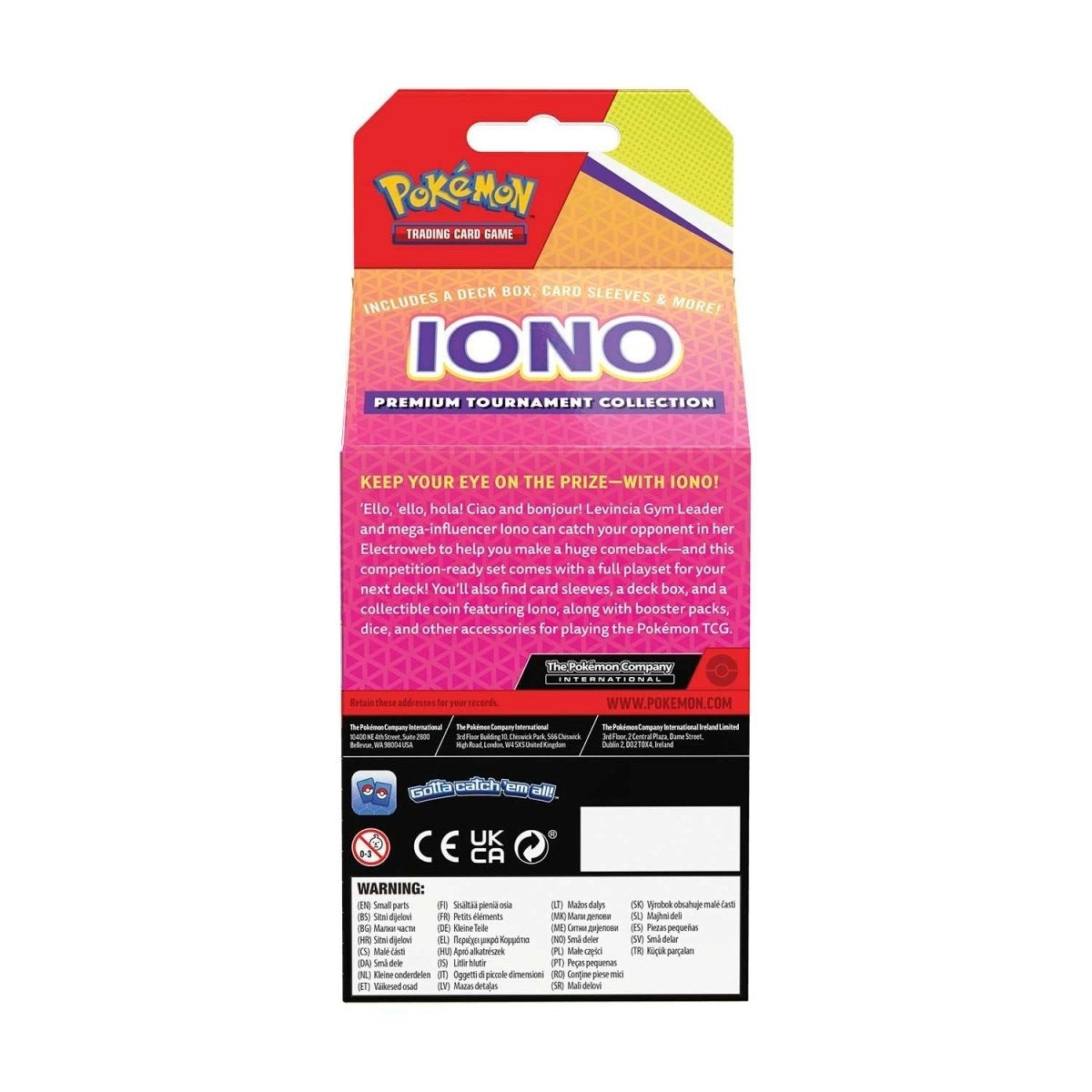 Pokemon TCG: Iono Premium Tournament Collection