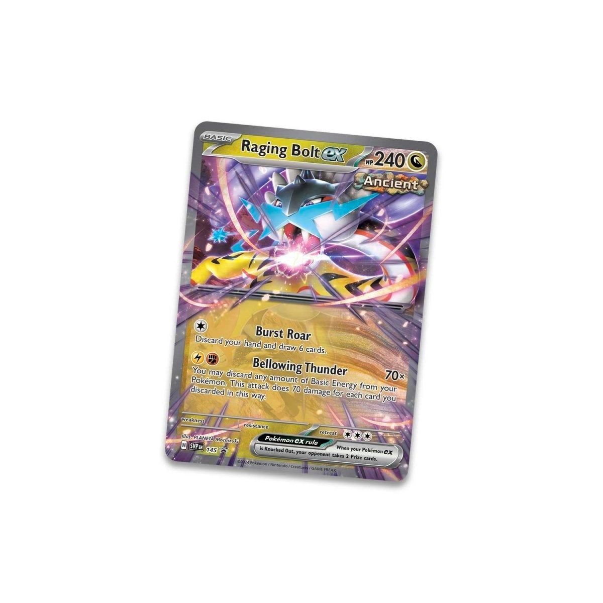 Pokemon TCG: Paradox Destinies Tin - Raging Bolt ex