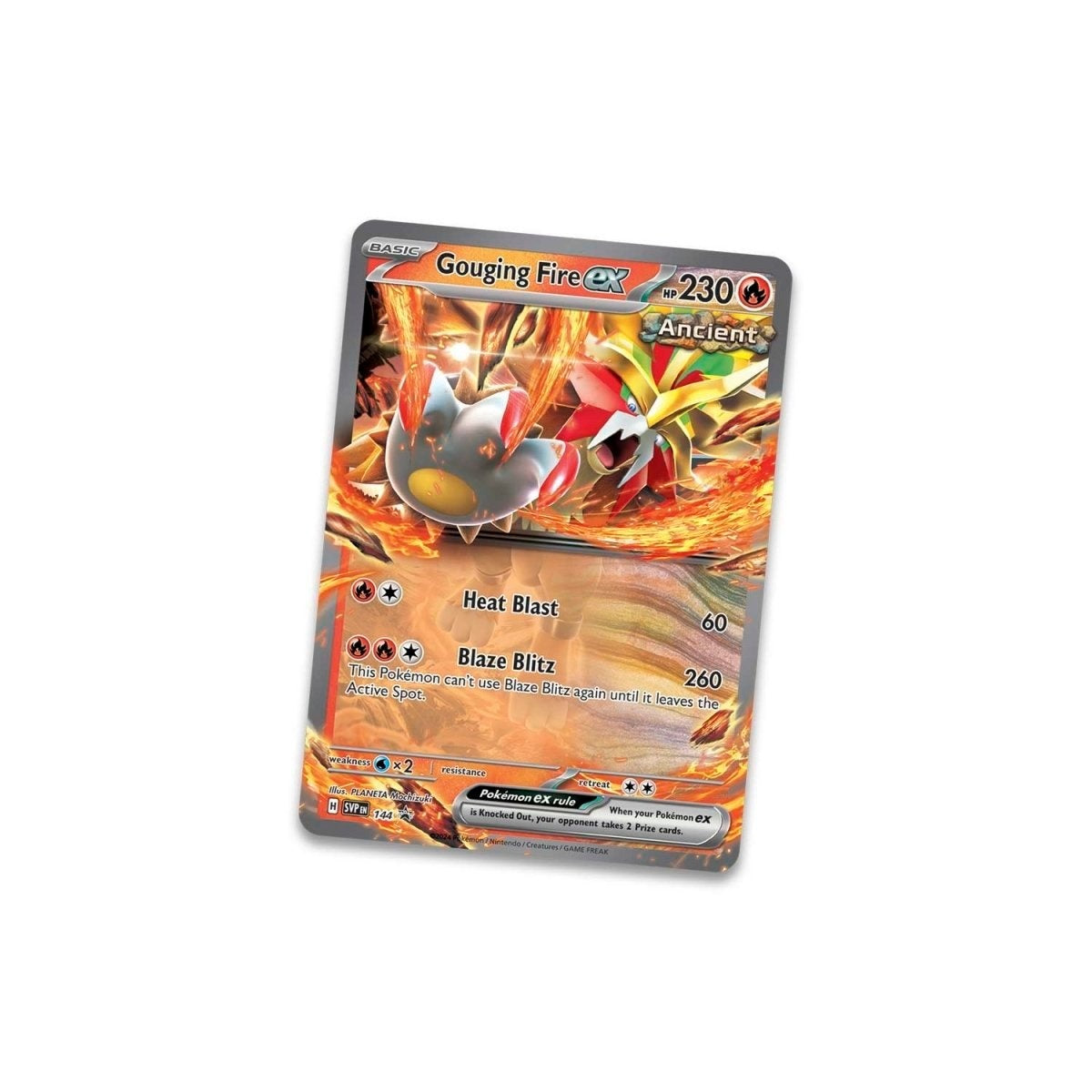 Pokemon TCG: Paradox Destinies Tin - Gouging Fire ex