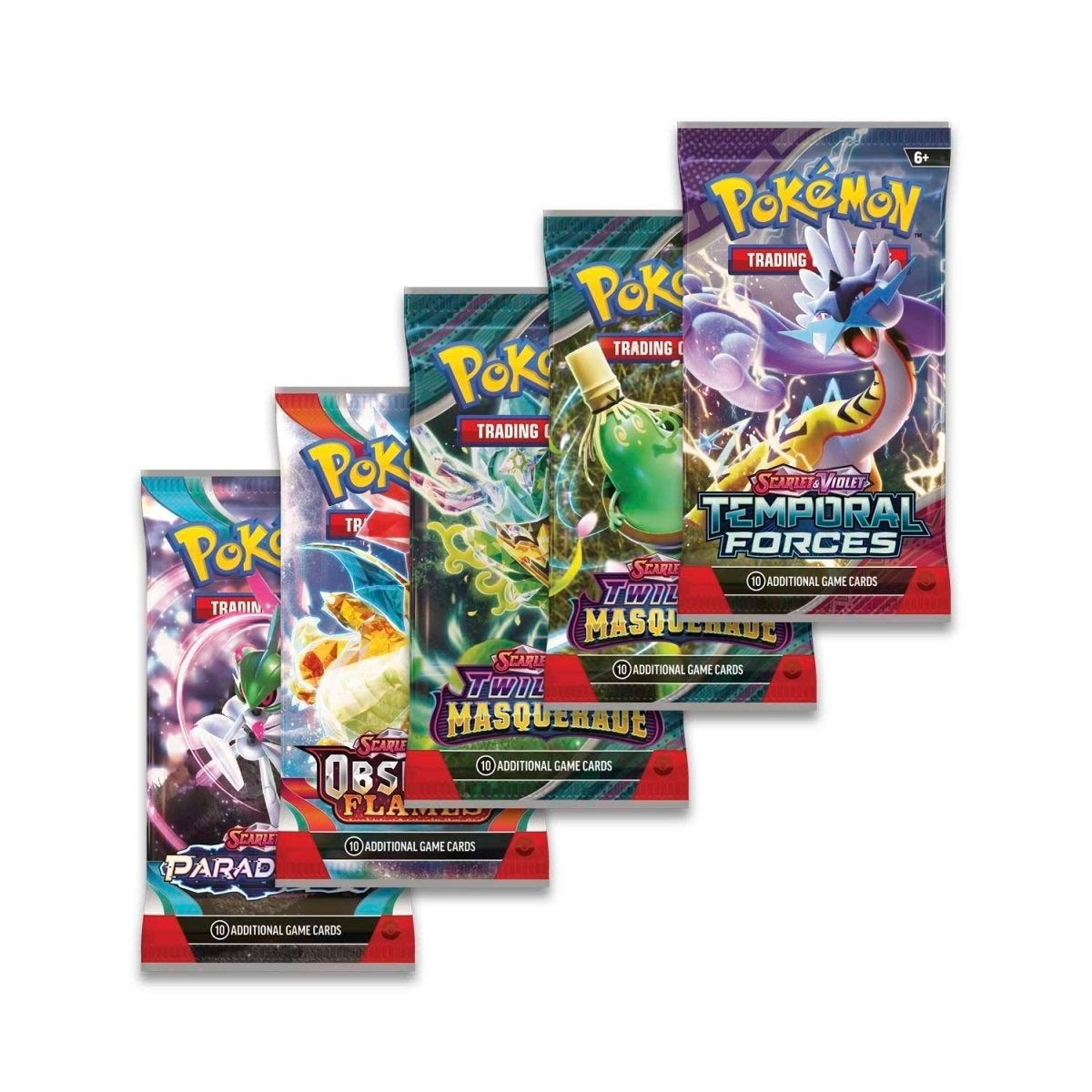 Pokemon TCG: Paradox Destinies Tin - Gouging Fire ex