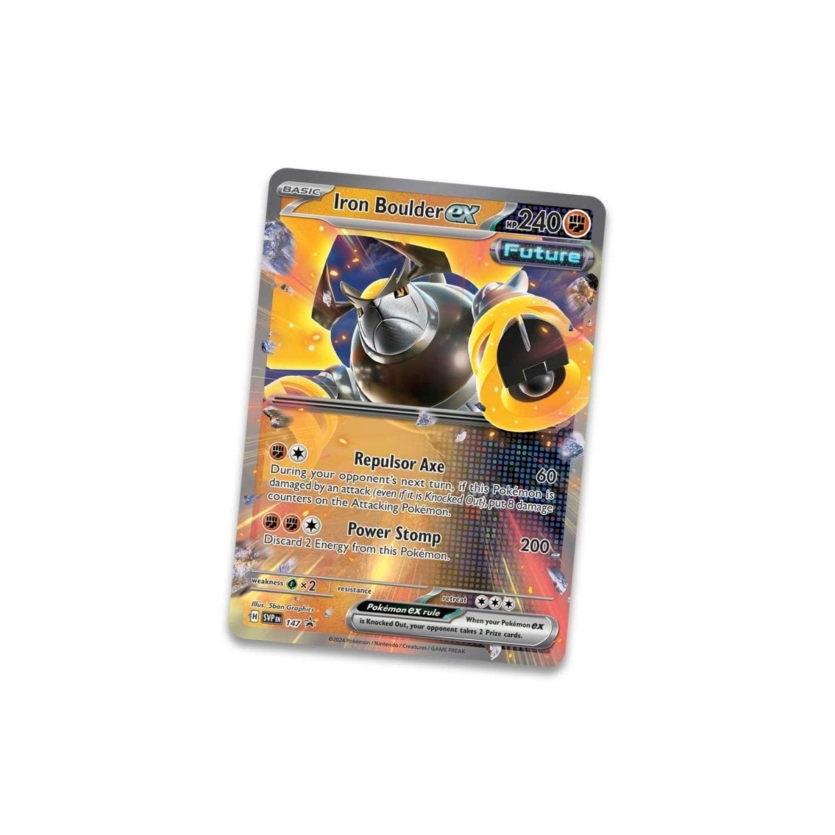 Pokemon TCG: Paradox Destinies Tin - Iron Boulder ex