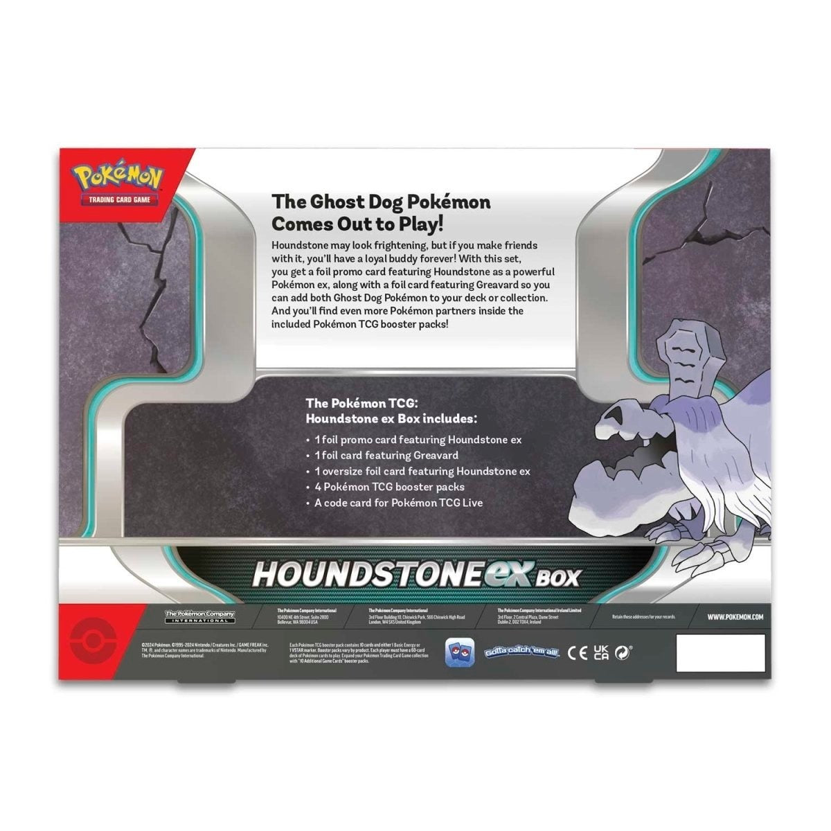 Pokemon TCG: Houndstone ex Box